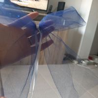 Mais um check - laços para decorar os carros - 1