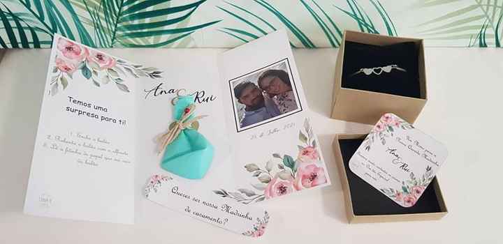 Como é que vais convidar os padrinhos do teu casamento? - 1