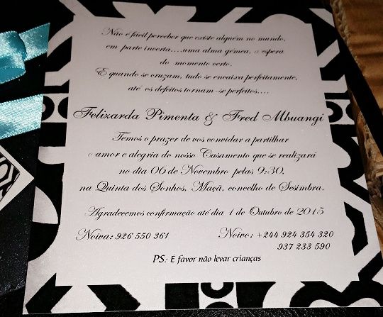 Os nossos convites!!!! - 5
