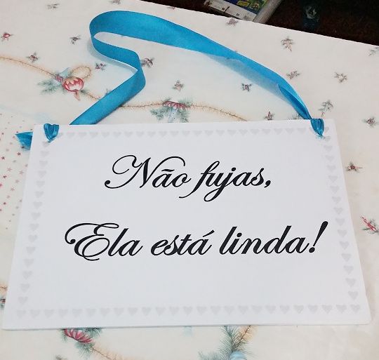 Placas para entrada na igreja - 2