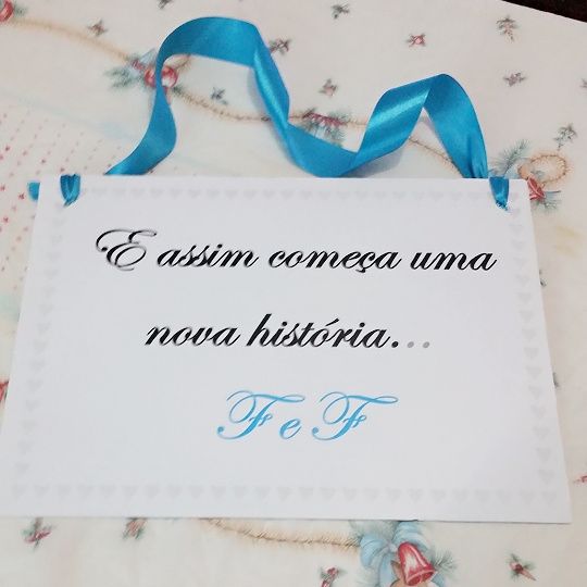 Placas para entrada na igreja - 3