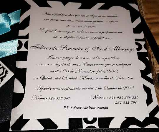 Os nossos convites!!!! - 5