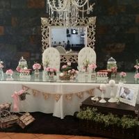 Decoração mesa dos noivos - 1