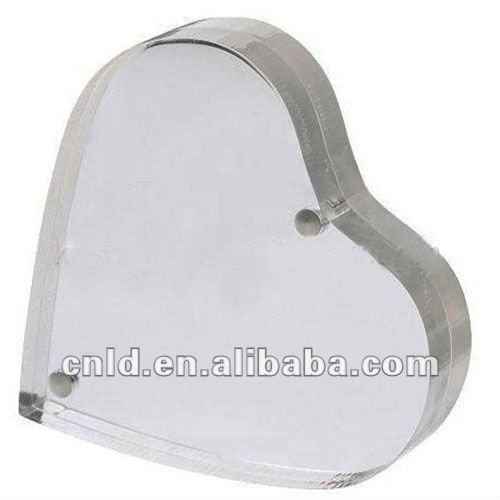 Coração em Acrílico - Placard