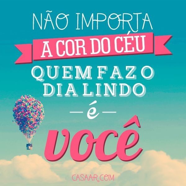 Um Dia Lindo...