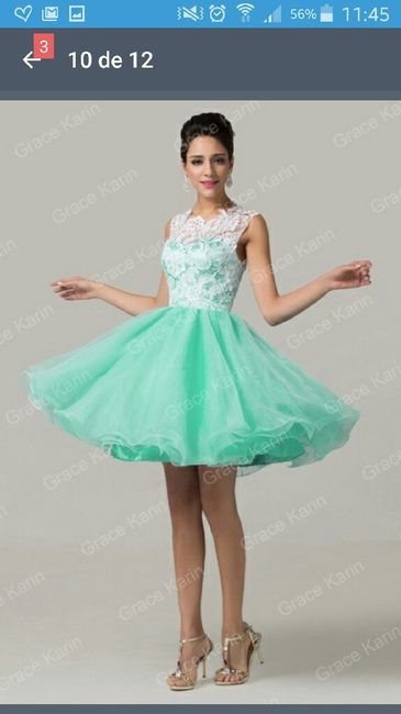 Reviravolta vestido damas de honor - 1