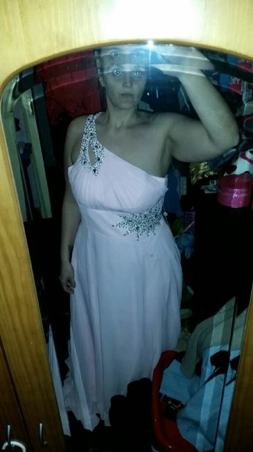 Já chegou um dos vestidos de dama de honor - 4