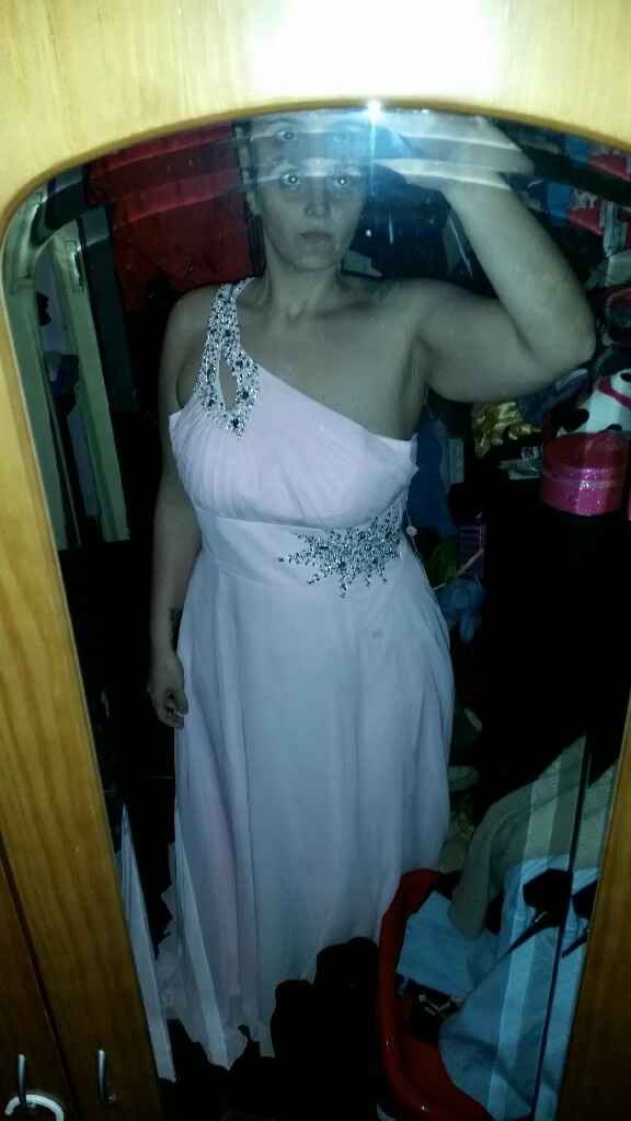 Já chegou um dos vestidos de dama de honor - 4