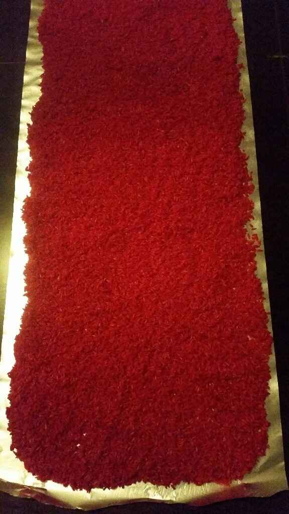 Até que enfim tingir o nosso arroz - 5