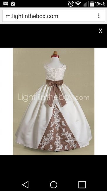 Vestidos das meninas das alianças - 2