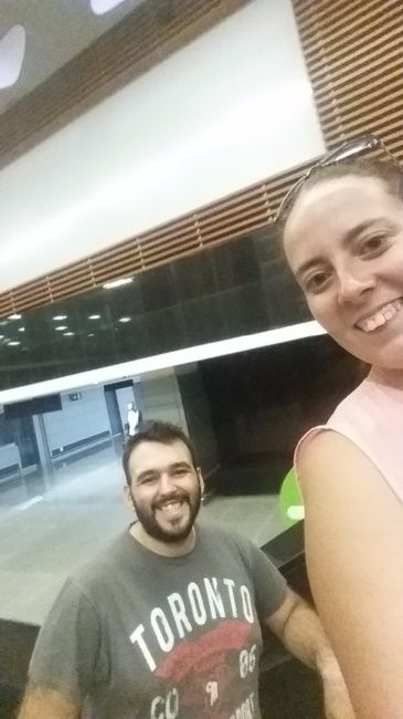 Procurando a porta de embarque