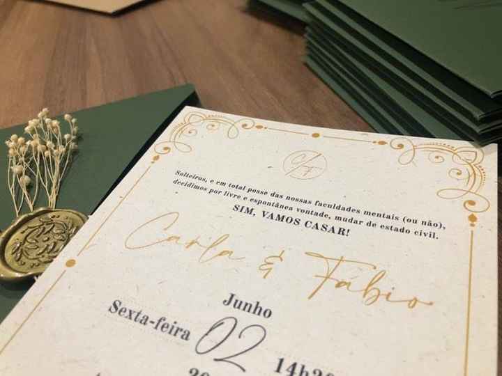 Convites? Sim, já temos! - 4