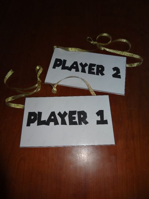 As placas para as cadeiras
