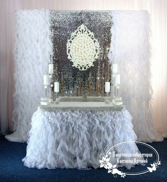 Decoração mesas noivos - 6