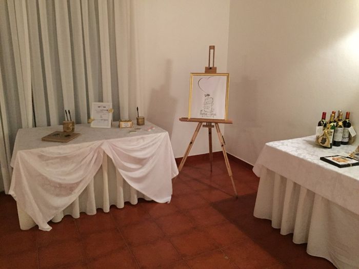 Mesa livros de honra