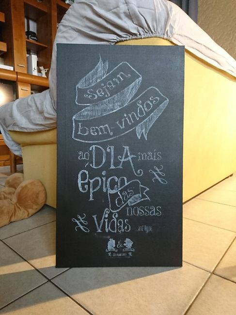 Placas de boas-vindas - 1