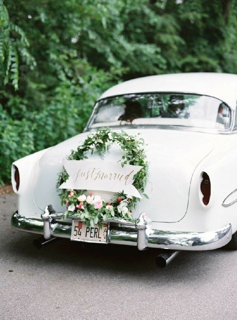 Carro dos noivos - inspirações pinterest - 5