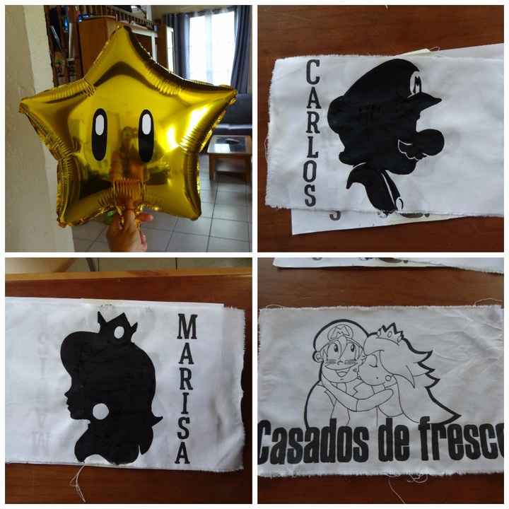 Para o carro dos noivos