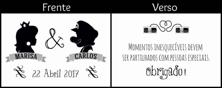 Cartões de agradecimento