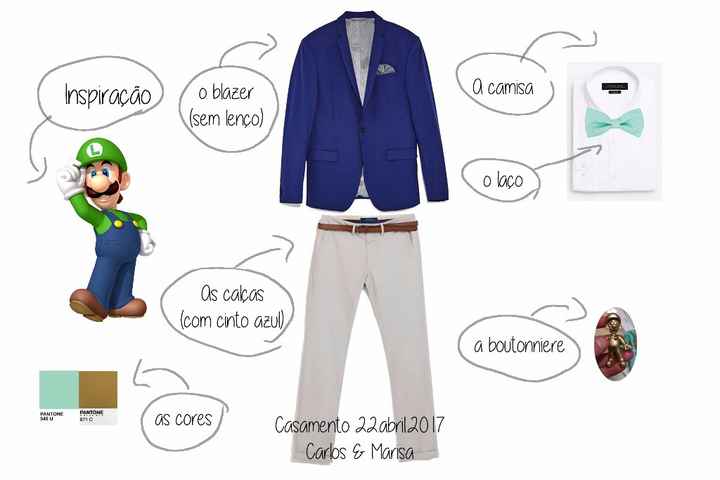 A roupa dos cavaleiros de honra