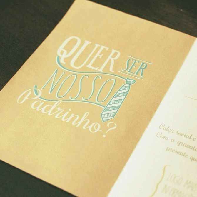Convite para padrinhos - 3