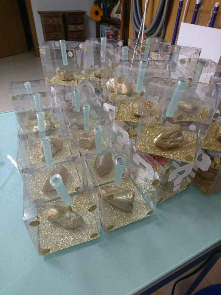 Centros de mesa - montagem - check - 1