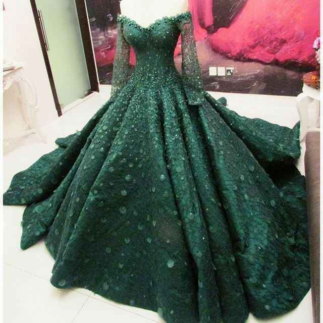 Vestidos de noiva de cor- inspirações - 6