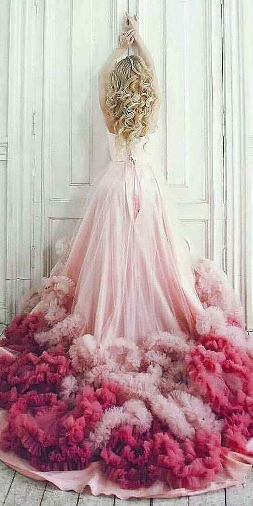 Vestidos de noiva de cor- inspirações - 9