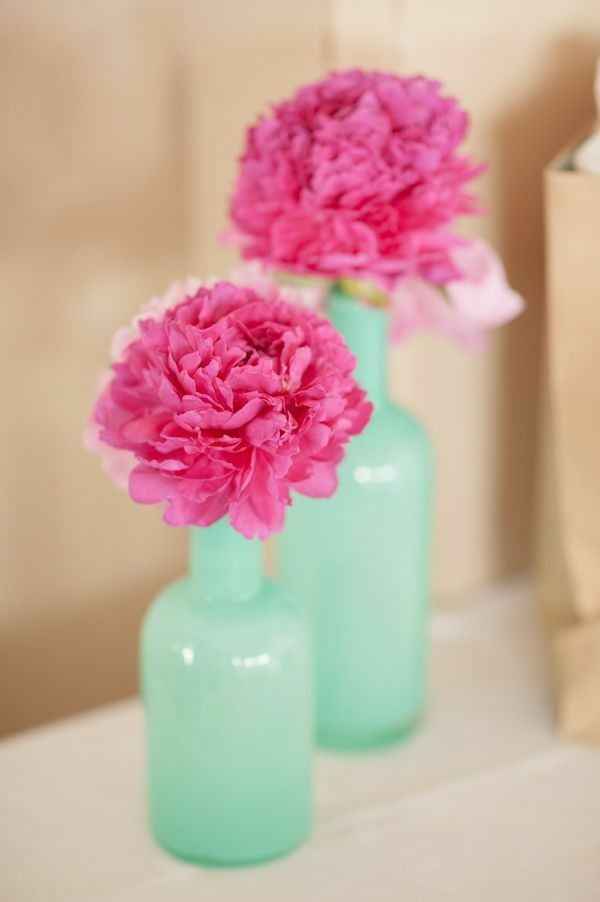Decoração turquesa, rosa e branco - 3