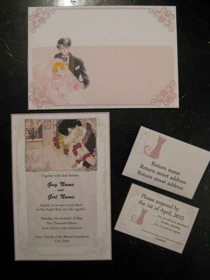 Casamento tema sailor moon - inspirações - 4