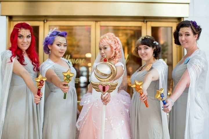 Casamento tema sailor moon - inspirações - 7