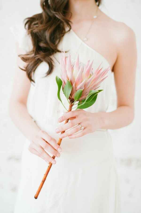4 inspirações - "bouquet" de 1 flor 🌸 - 1
