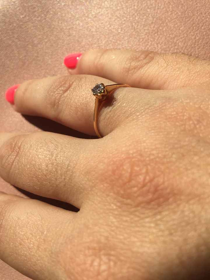Anel de noivado 💍 - 2
