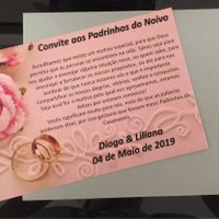 Convite Casamento & Batizado! check 👊 - 2