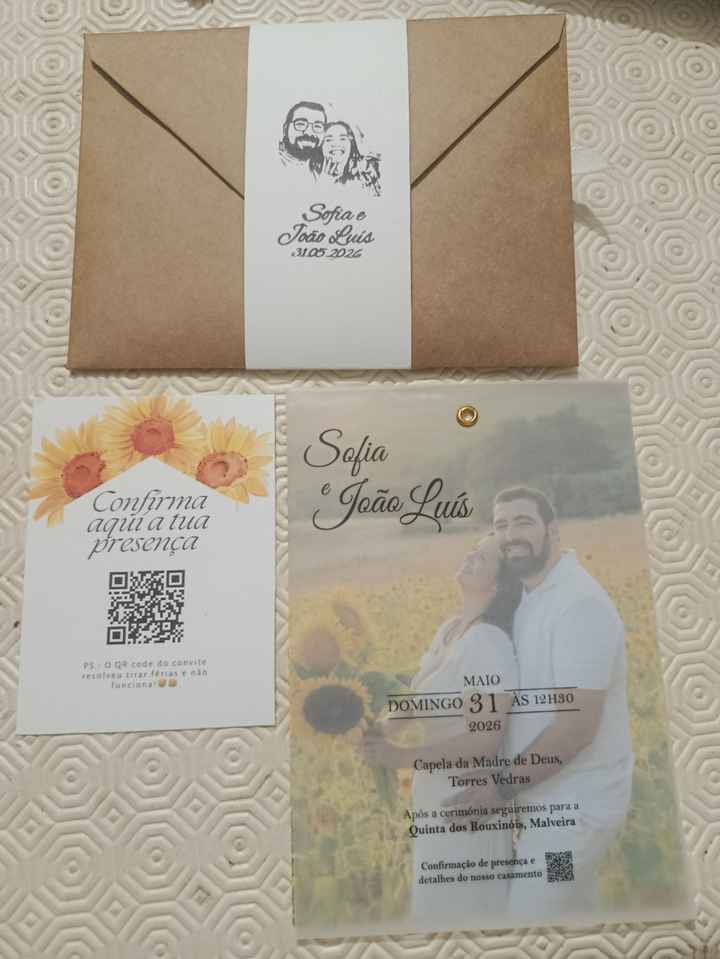 Convite de casamento - 1