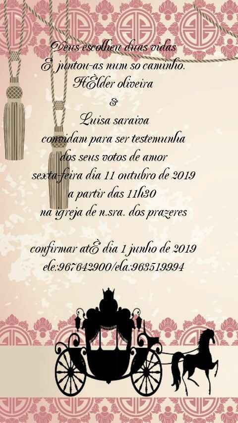 Como organizei o meu casamento! - 1