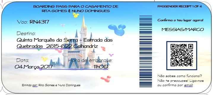 Convite 1.º tentativa