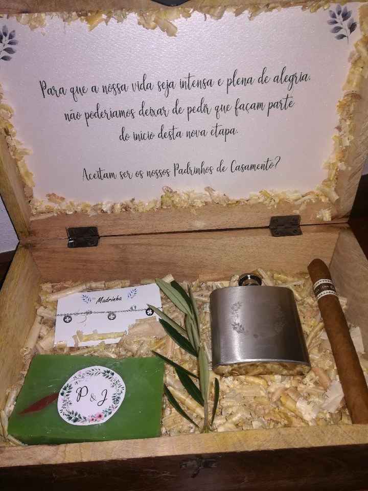 Convites Madrinhas e Padrinhos para Casamento - 1