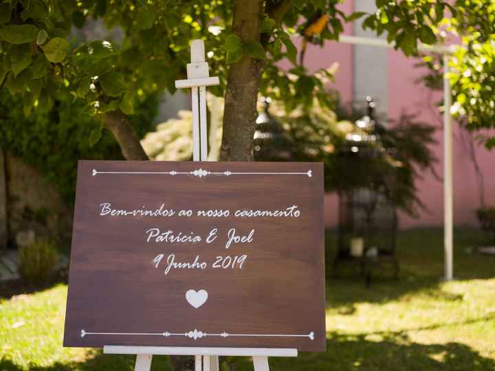 Placa de entrada da quinta - elaborado pela Laser4ever