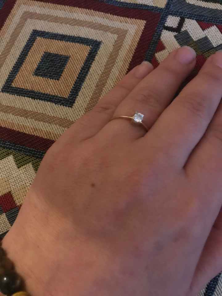 Bora partilhar o nosso anel de noivado? 💍😍 - 1