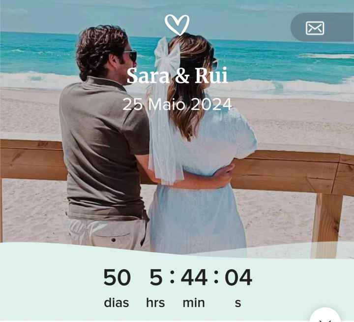 Faltam 50 dias 🥳 - 1