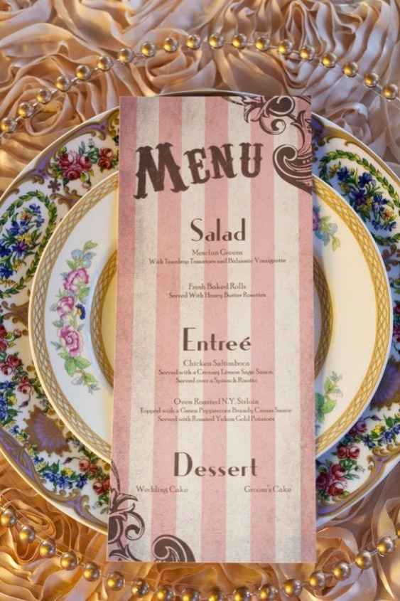 menus
