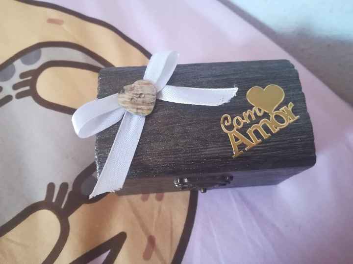 Porta Alianças 💍 - 1