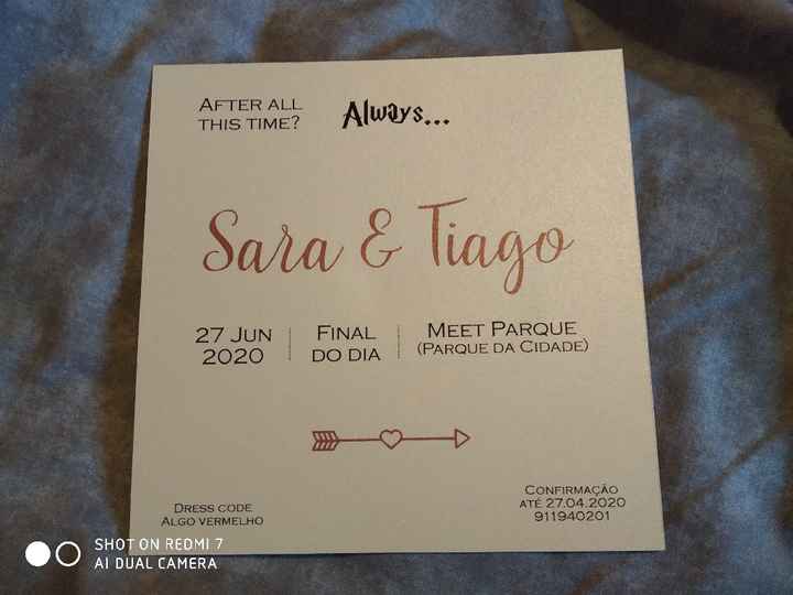 Convites de casamento ❤️ - 3