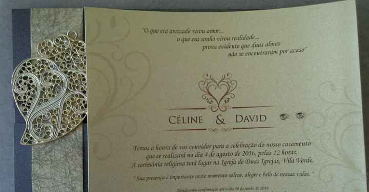 O nosso convite - 2