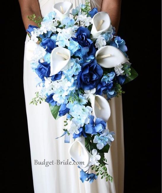 2. Bouquet em cascata