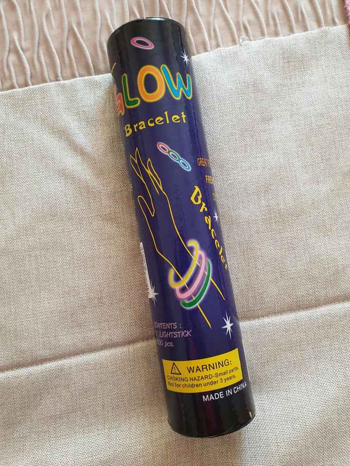 Chegaram as pulseiras neon - 1