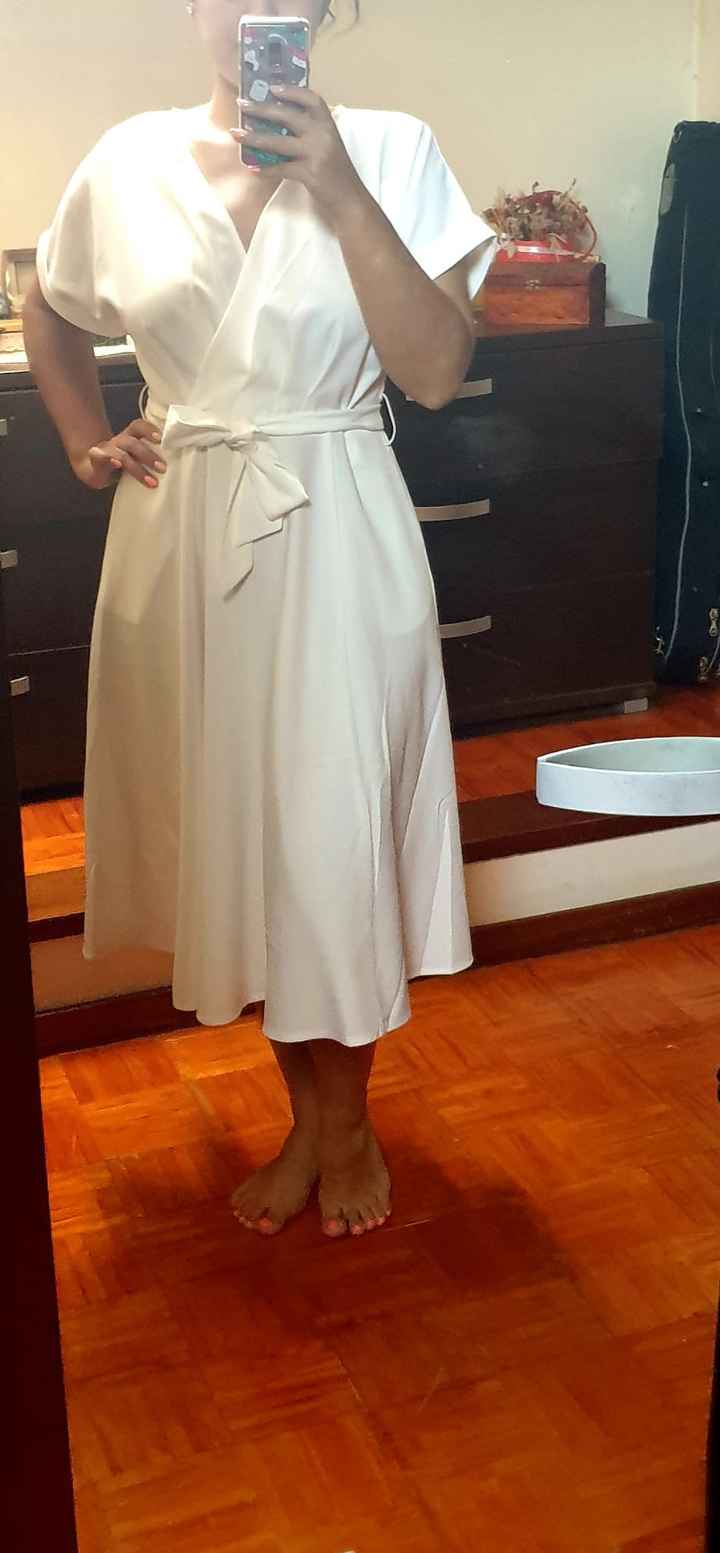 Vestido do civil, check ✅ - 2