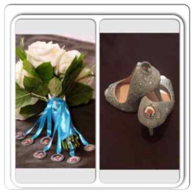  Medalha no ramo de noiva - 1