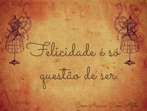 Be happy